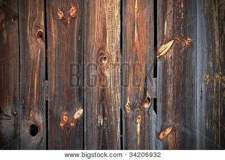 Holzwand