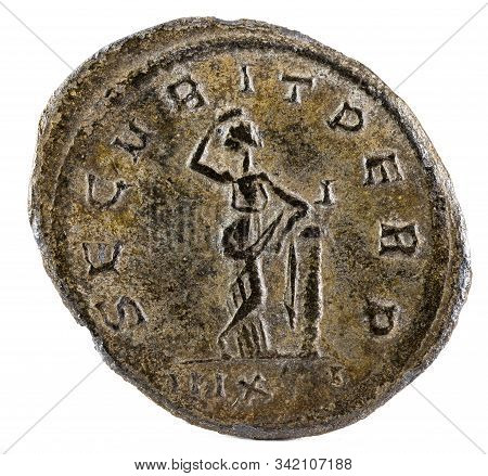 Antoninianus. Ancient Roman Copper Coin Of Emperor Probus. Reverse.