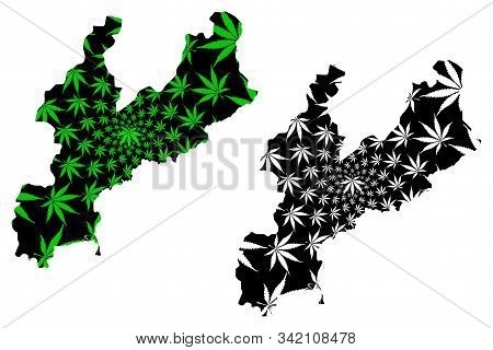 South Hamgyong Province (democratic Peoples Republic Of Korea, Dprk, Dpr Korea) Map Is Designed Cann