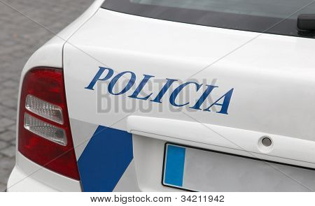 Auto della polizia portoghese