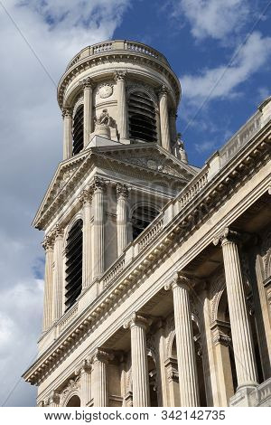 The Church Of Saint-sulpice In The City Of Paris