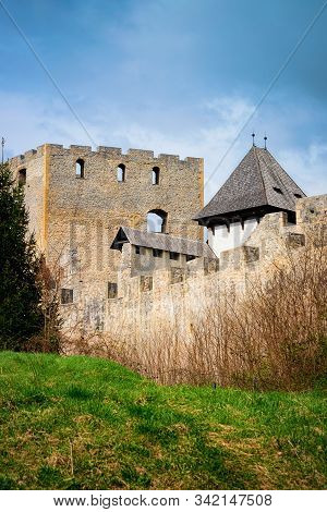 Cityscape Of Celje Castle In Slovenia Travel