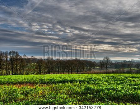 hiking near reken in the german muensterland