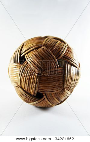 Palla in rattan