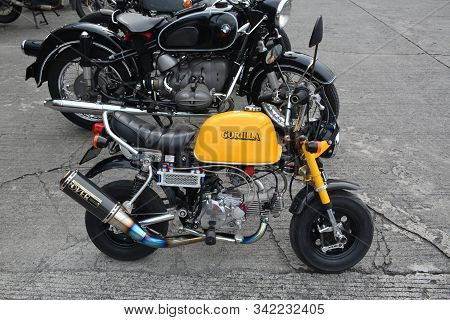 Pasig, Ph - Sept. 29: Gorilla Motorcycle At Philippine Moto Heritage Weekend On September 29, 2019 I