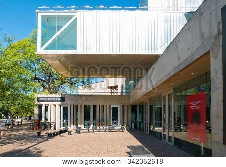 Cordoba Argentina December 22 Facade Of Emilio Caraffa Museum Built In 1916 That Houses A Big Art Co