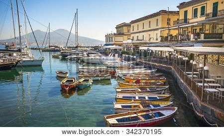 At The Borgo Marinariin Naples On The Gulf Of Naples Campania Italy