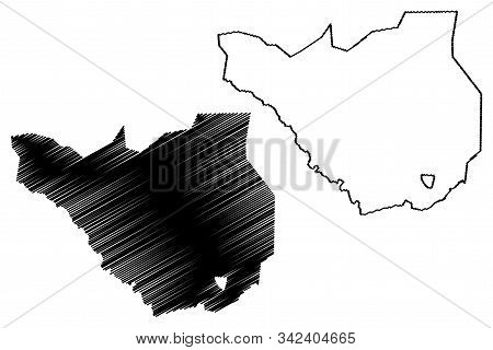 Ararat Province (republic Of Armenia, Administrative Divisions Of Armenia) Map Vector Illustration, 