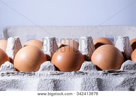 Eggs Product Protein Yolk Chicken Easter Shell Tray Mockup.