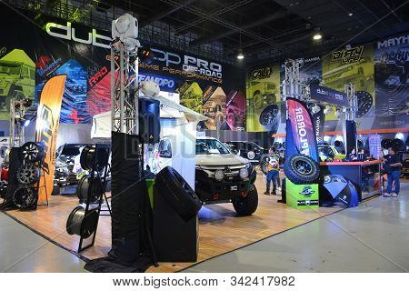 Pasay, Ph - Nov. 16: Dubshop Exhibit Booth At Manila Auto Salon On November 16, 2019 In Smx Conventi