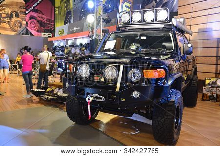 Pasay, Ph - Nov. 16: Toyota Fj Cruiser At Manila Auto Salon On November 16, 2019 In Smx Convention C