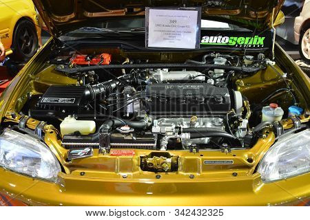 Pasay, Ph - Nov. 16: 1995 Honda Civic At Manila Auto Salon On November 16, 2019 In Smx Convention Ce