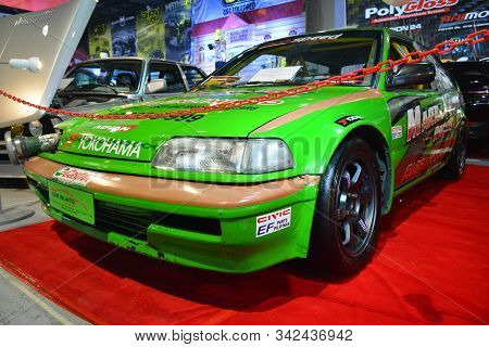 Pasay, Ph - Nov. 16: Honda Crx Racing Car At Manila Auto Salon On November 16, 2019 In Smx Conventio