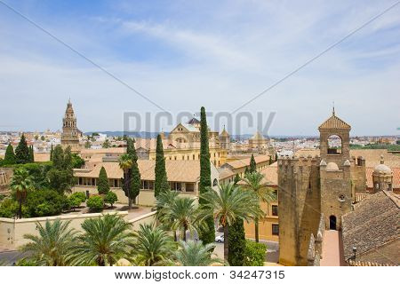 Skyline von Cordoba, Spanien