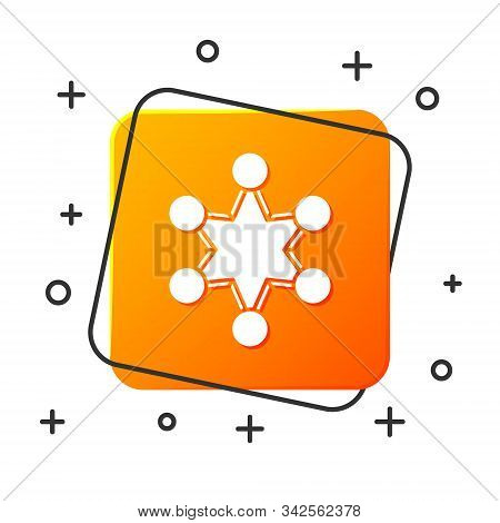 White Police Badge Icon Isolated On White Background. Sheriff Badge Sign. Shield With Star Symbol. O