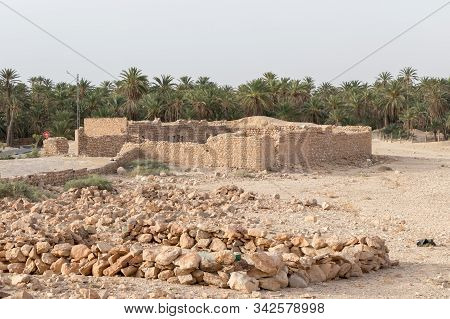 Old Ruins In The Town Of As-sabikah, Tunisia