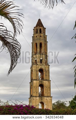 Observation Tower In Valle De Los Ingenios Near Trinidad, Cuba