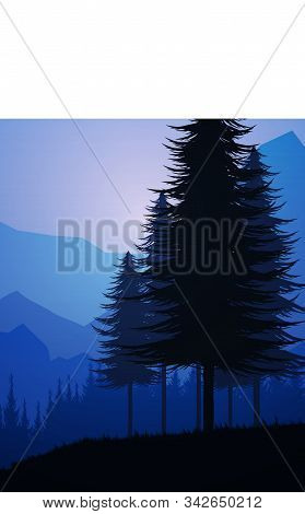Nature Forest Natural Pine Forest Mountains Horizon Landscape Wall Paper Mountains Lake Landscape Si