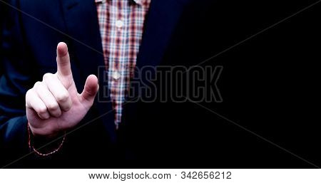 Abstract Technology Background. Wallpaper For Banner With Copy Space. Futuristic Design Template. Ve