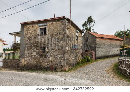Architecture Detail Of Typical House In A Small Village In Northern Portugal