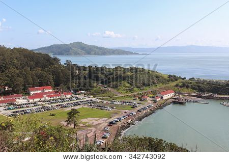 View Of Point Cavallo From Golden Gate Bridge In San Francisco, United States
