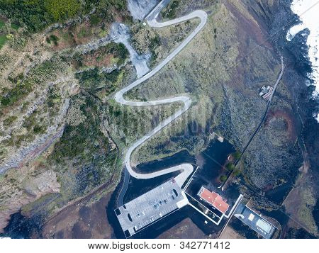 Ferraria Spa On The Island Of Sao Miguel In The Azores