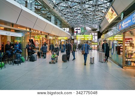 BERLIN, GERMANY - CIRCA SEPTEMBER, 2019: interior shot of Berlin Tegel 