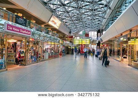 BERLIN, GERMANY - CIRCA SEPTEMBER, 2019: interior shot of Berlin Tegel 