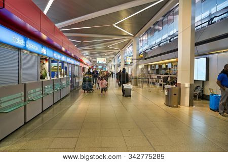 BERLIN, GERMANY - CIRCA SEPTEMBER, 2019: interior shot of Berlin Tegel 