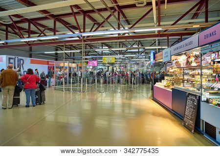 BERLIN, GERMANY - CIRCA SEPTEMBER, 2019: interior shot of Berlin Tegel 
