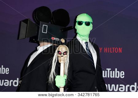 LOS ANGELES - DEC 13:  Buttered Side Down at the 9th Annual Streamy Awards at the Beverly Hilton Hotel on December 13, 2017 in Beverly Hills, CA