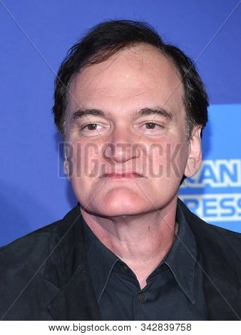 LOS ANGELES - JAN 02:  Quentin Tarantino arrives for the PSIFF Awards Gala 2020 on January 02, 2020 in Palm Sprimgs, CA                