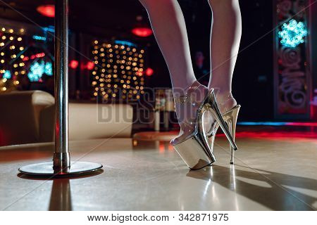 Young Sexy Woman Pole Image & Photo (Free Trial) | Bigstock