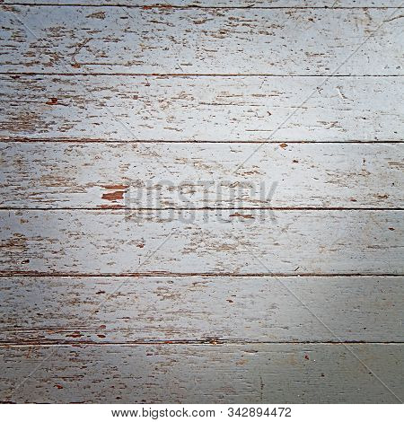 Paint Chipped Floor Background With Vignette And Backdrops.  12x12 Paint Flaking Is A Light Gray Col