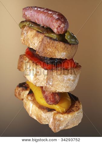 Flying montaditos