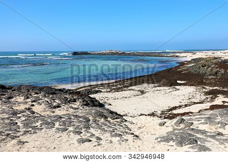 El Cotillo Amazing Wild Beach In Fuerteventura, Canary Islands