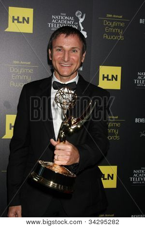 LOS ANGELES - Haziran 23: Michael Gelman 2012 basın odasında Beverly H gündüz Emmy Ödülü