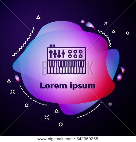 Purple Line Music Vector Photo Free Trial Bigstock