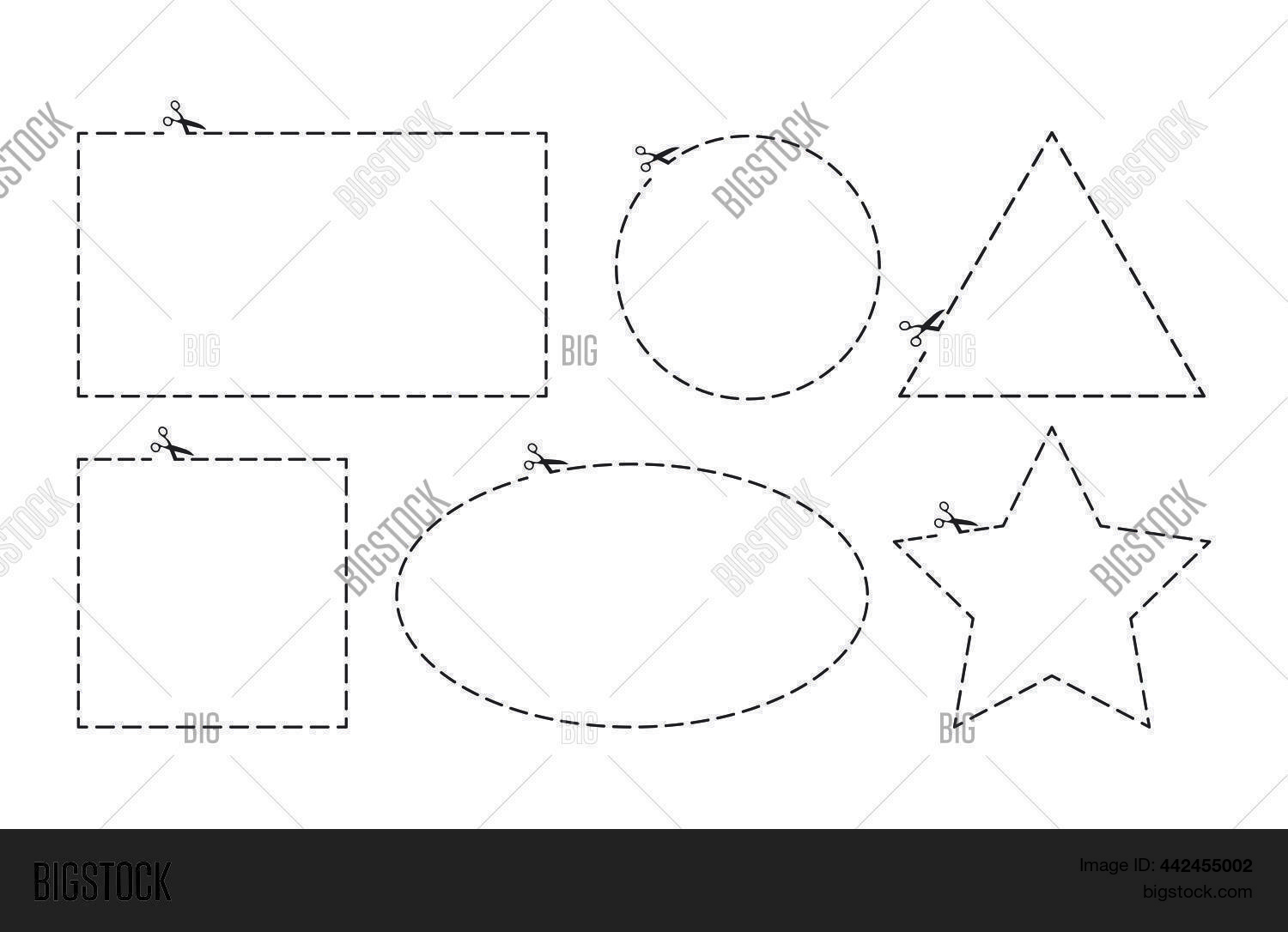 Scissor Paper Cut Vector & Photo (Free Trial) | Bigstock