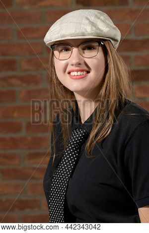 Girl In Menstyle Outfit Ii