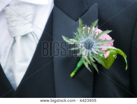 Piękne dziurki na szkockie wesele