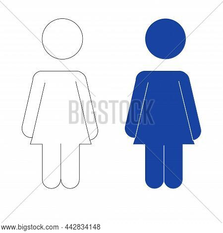 Icon, Lady, Design, Sign, Toilet, Gender, People, Wc, Girl, Silhouette, Symbol, Couple, Drawing, Ele