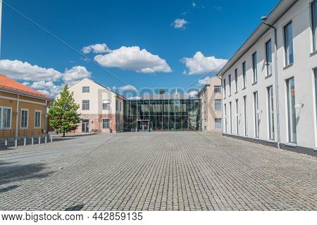 Turku, Finland - August 6, 2021: Turku Academy, Faculty Of Humanities, Psychology And Theology.