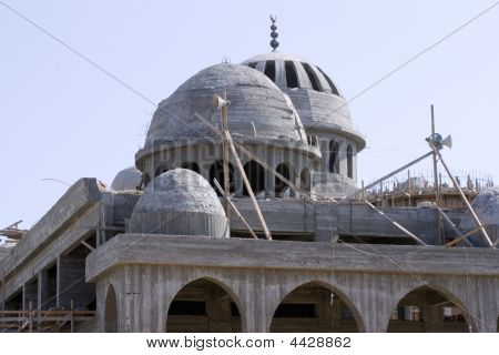 Budování nové mešity