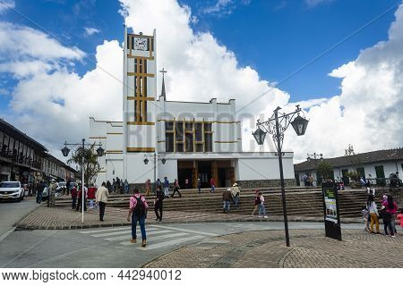 Sonson, Antioquia / Colombia - November 19, 2021. It Is A Municipality Of Colombia Located South Of 