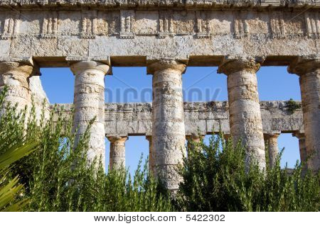 Segesta Tapınağı, harika Sicilya