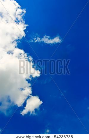 Clouds In The Blue Sky