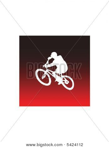 BMX bisiklet siluet