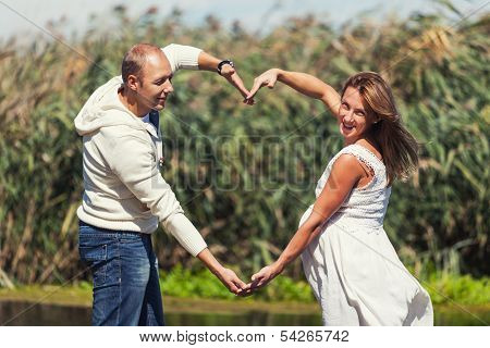 In Love And Happy Couple