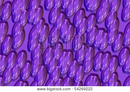 Techno beans Abstract background.